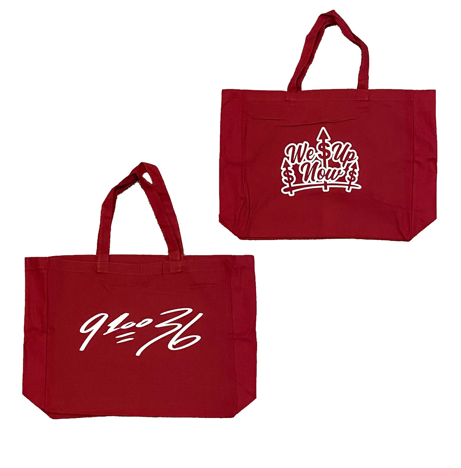 WUN BURGUNDY TOTE